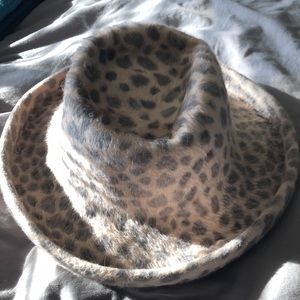 Vintage Eric Javits Leopard Hat